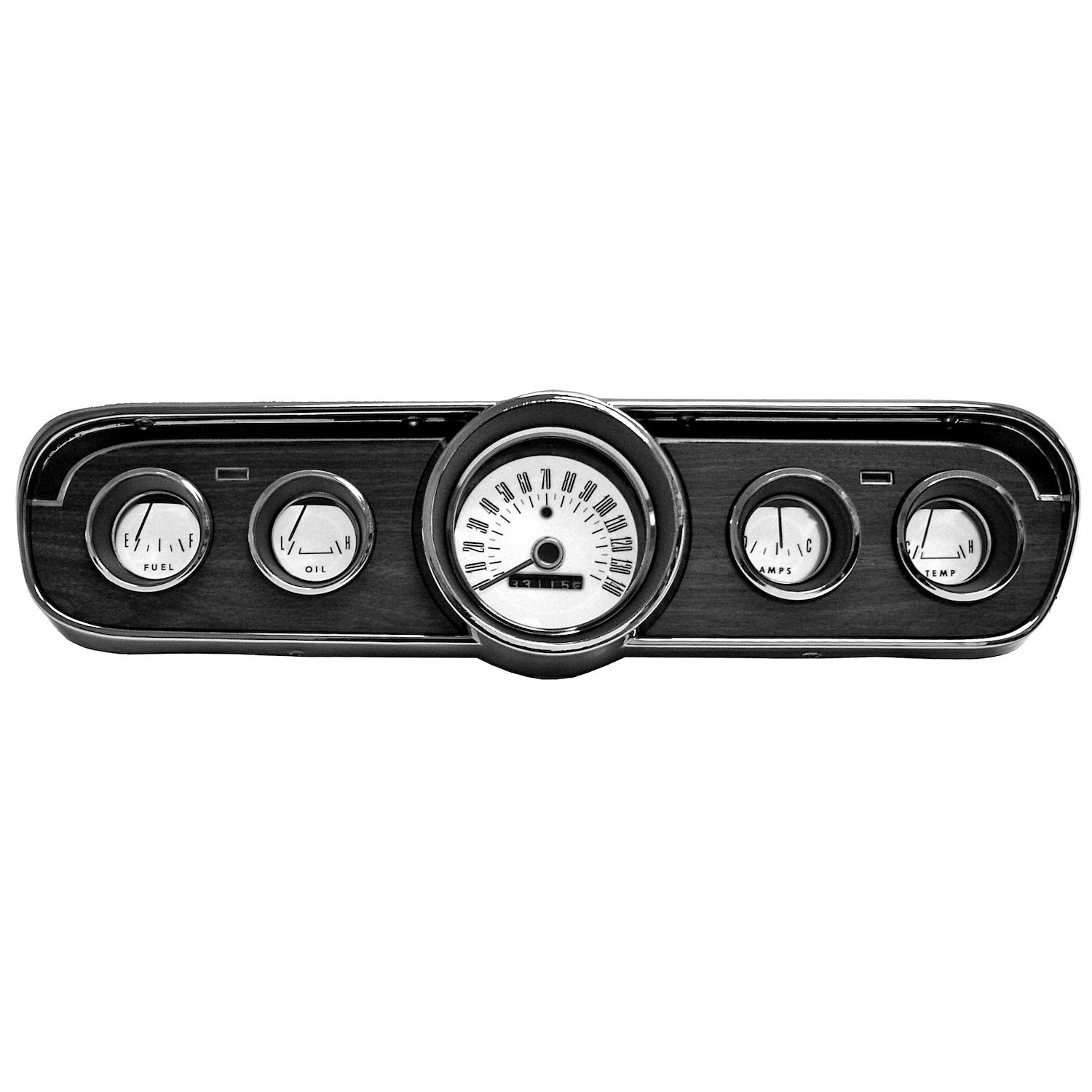 Gauge Face Appliques 1965-1966 Ford Mustang
