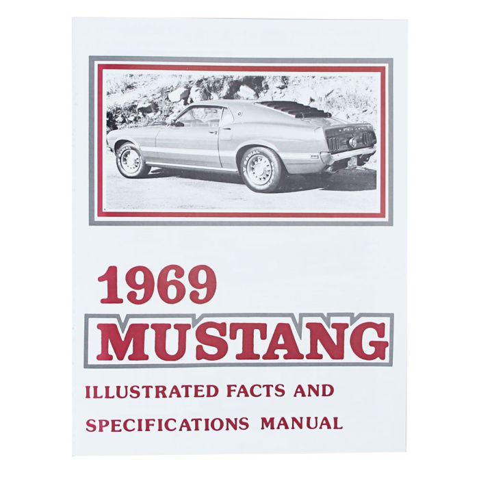 Facts and Specifications Manual for 1969 Ford Mustang