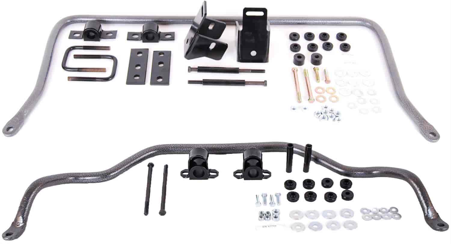 Front and Rear Sway Bar Kit 1965-1976 Ford