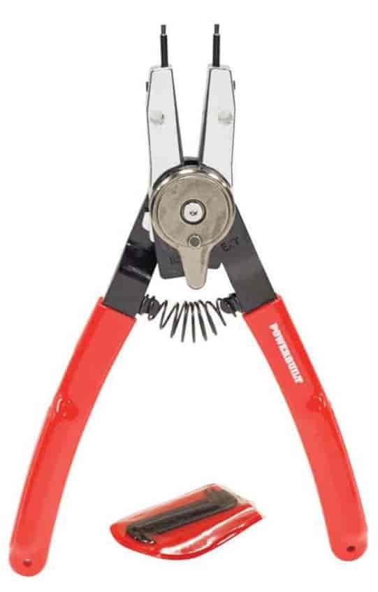 Powerbuilt snap clearance ring pliers