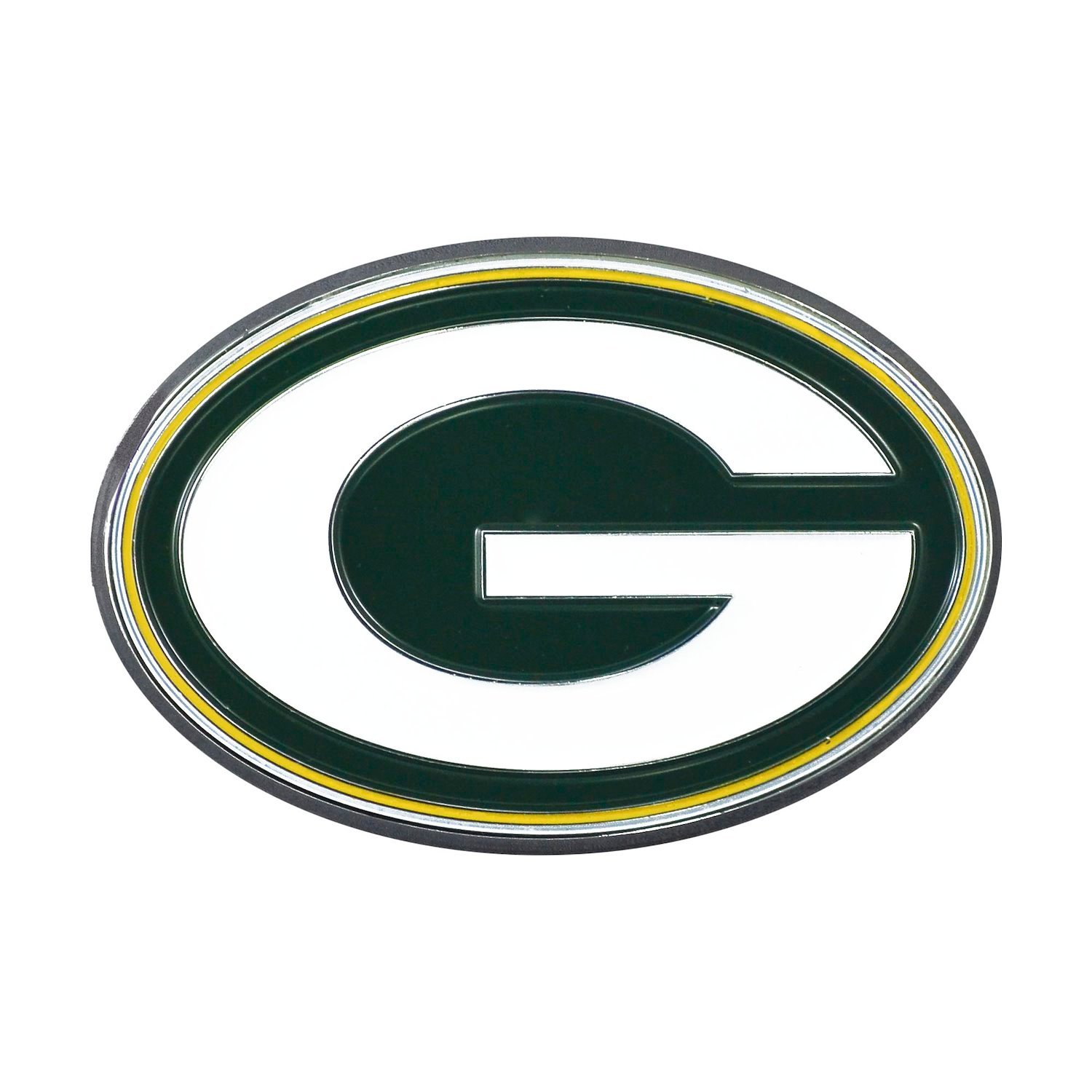 22560 3D Metal Emblem, Green Bay Packers [Green]