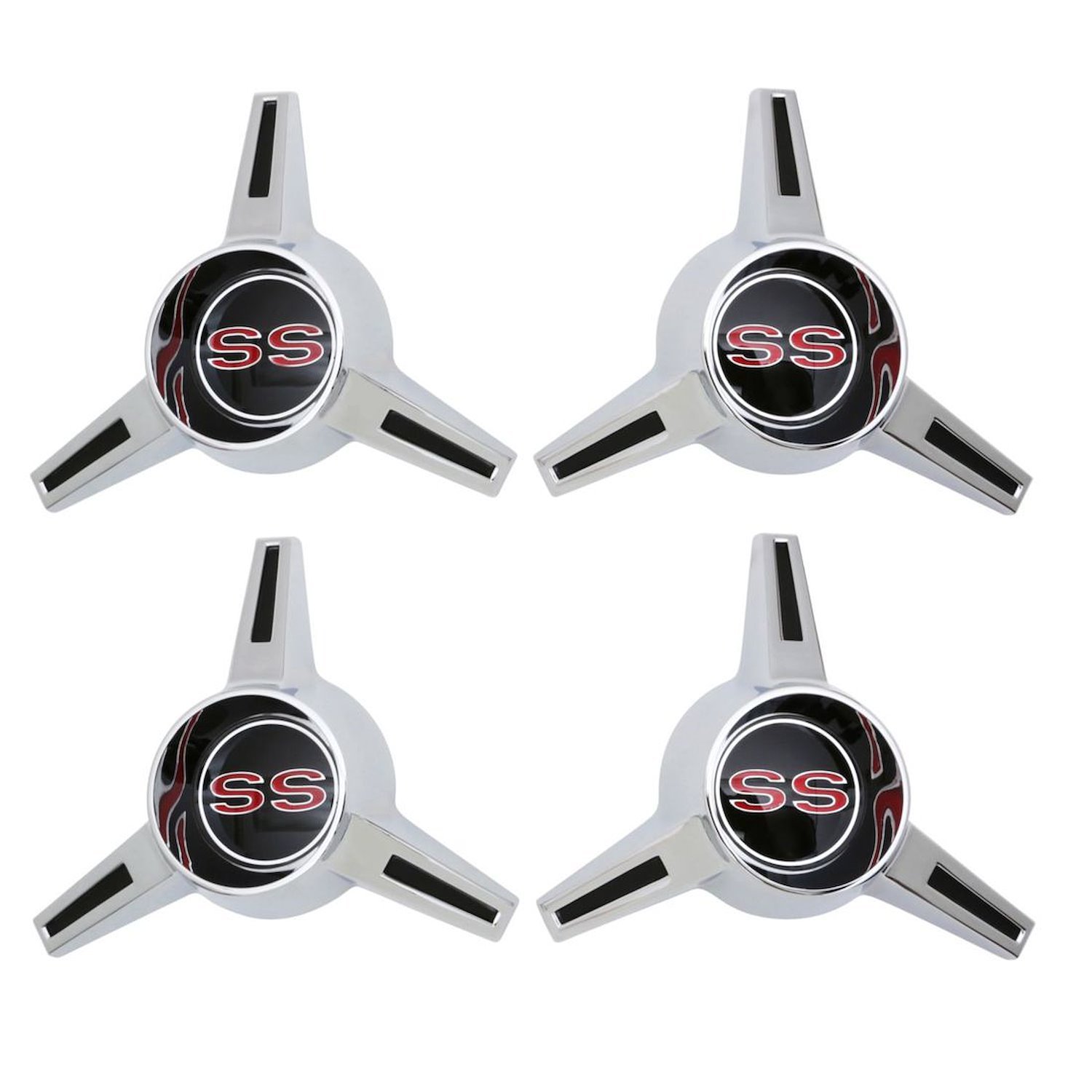 Wheel Cover Spinner Set 1965-66 Chevy Impala