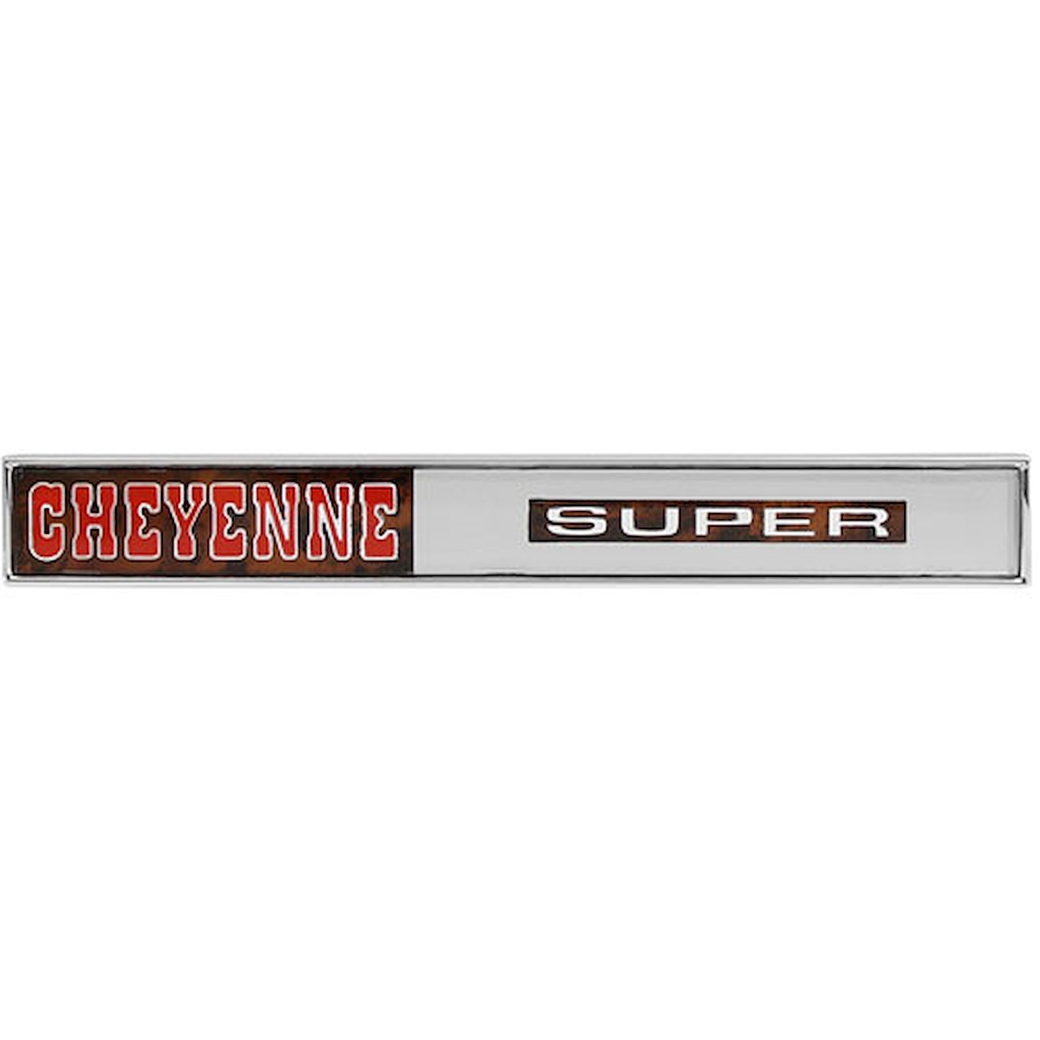 Glove Box Door Emblem 1971 Chevy Cheyenne