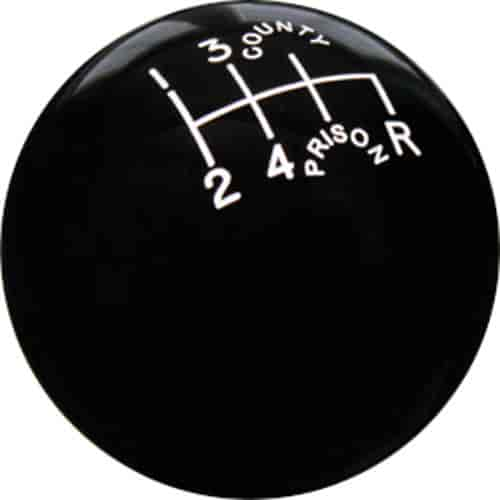 County Prison Series Shifter Knob 6 Speed w/Bottom Right Reverse