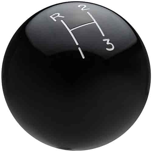 Restoration Series Shifter Knob 3 Speed w/Top Left Reverse