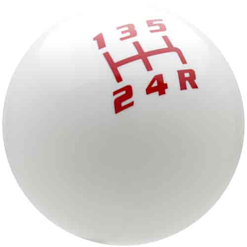 Pro Series Shifter Knob 5 Speed w/Bottom Right Reverse