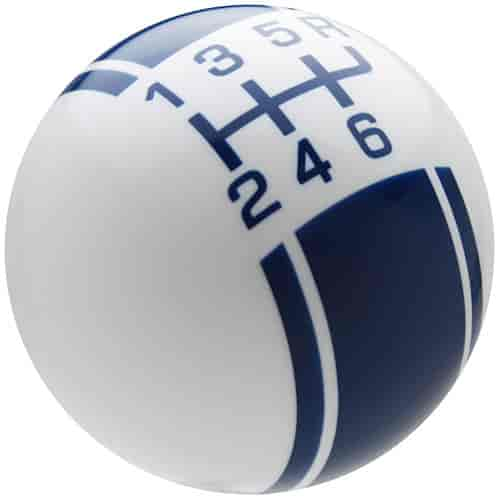 Racing Series Shifter Knob 6 Speed w/Top Right Reverse