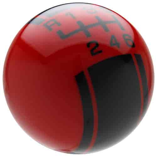 Racing Series Shifter Knob 6 Speed w/Top Left Reverse