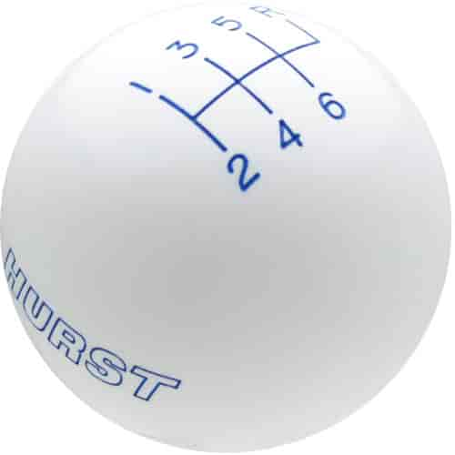 Officially Licensed Shifter Knob 6 Speed With Top Right Reverse