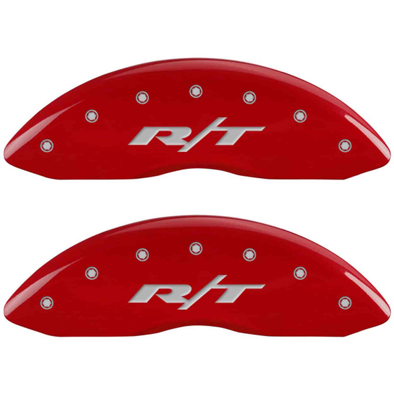 RT1-Truck Red Powder Coat Finish Silver Characters.