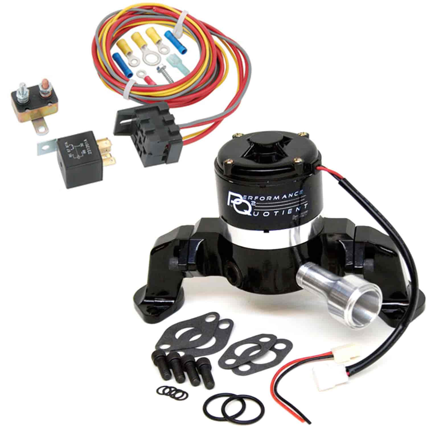 Electric Water Pump & Relay Kit Big Block Chevy 396-454 Right Inlet