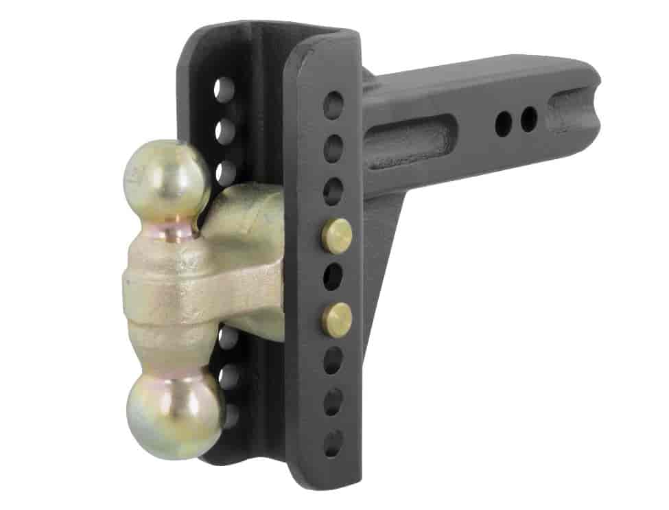 Adjustable Channel Dual Ball Mount 2 in. and 2-5/16 in. Balls