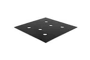 Steel Backing Plate Powder Coat Finish