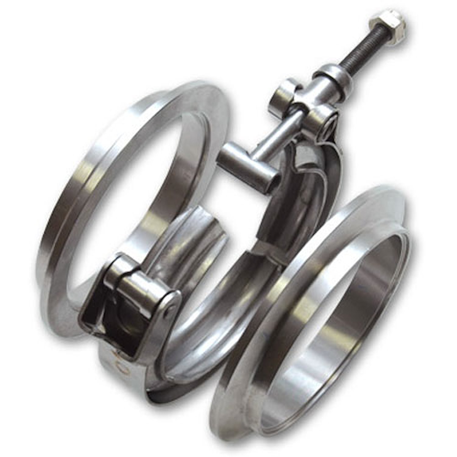 Aluminum V-Band Flange Assembly 2.5" OD Tubing