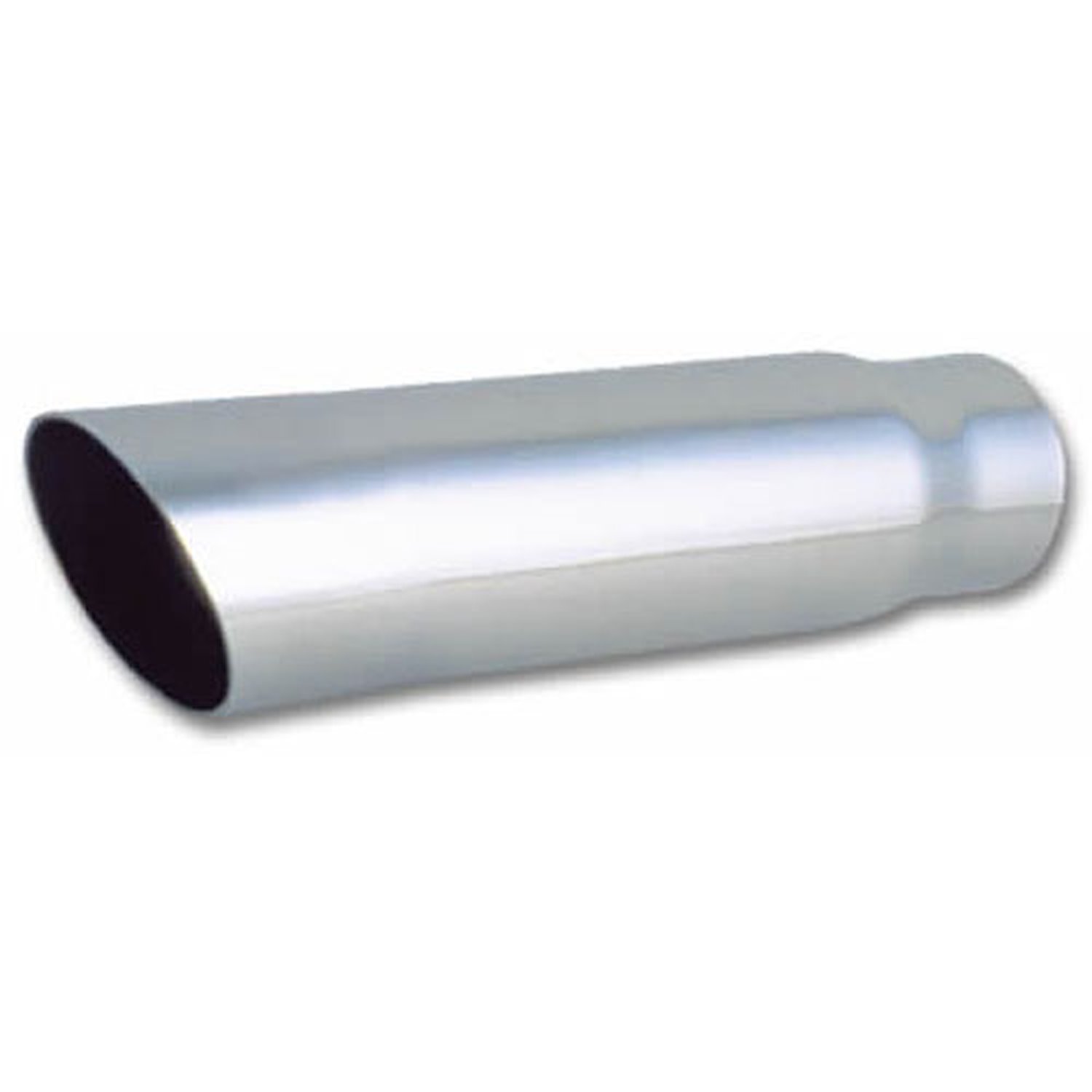 3" Round Stainless Steel Exhaust Tip Single Wall