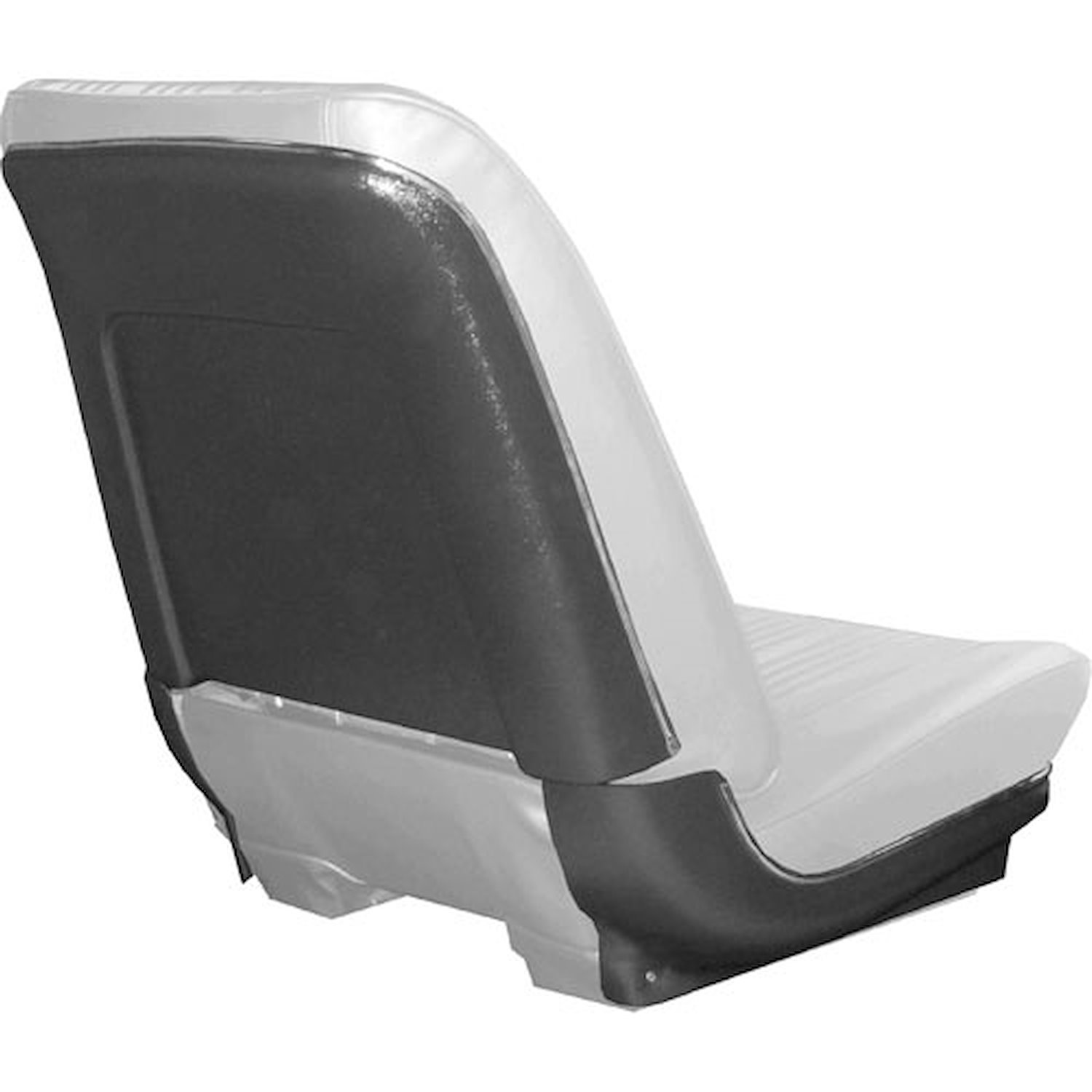 Plastic Seat Back Panels 1967-68 GM A-Body, B-Body,