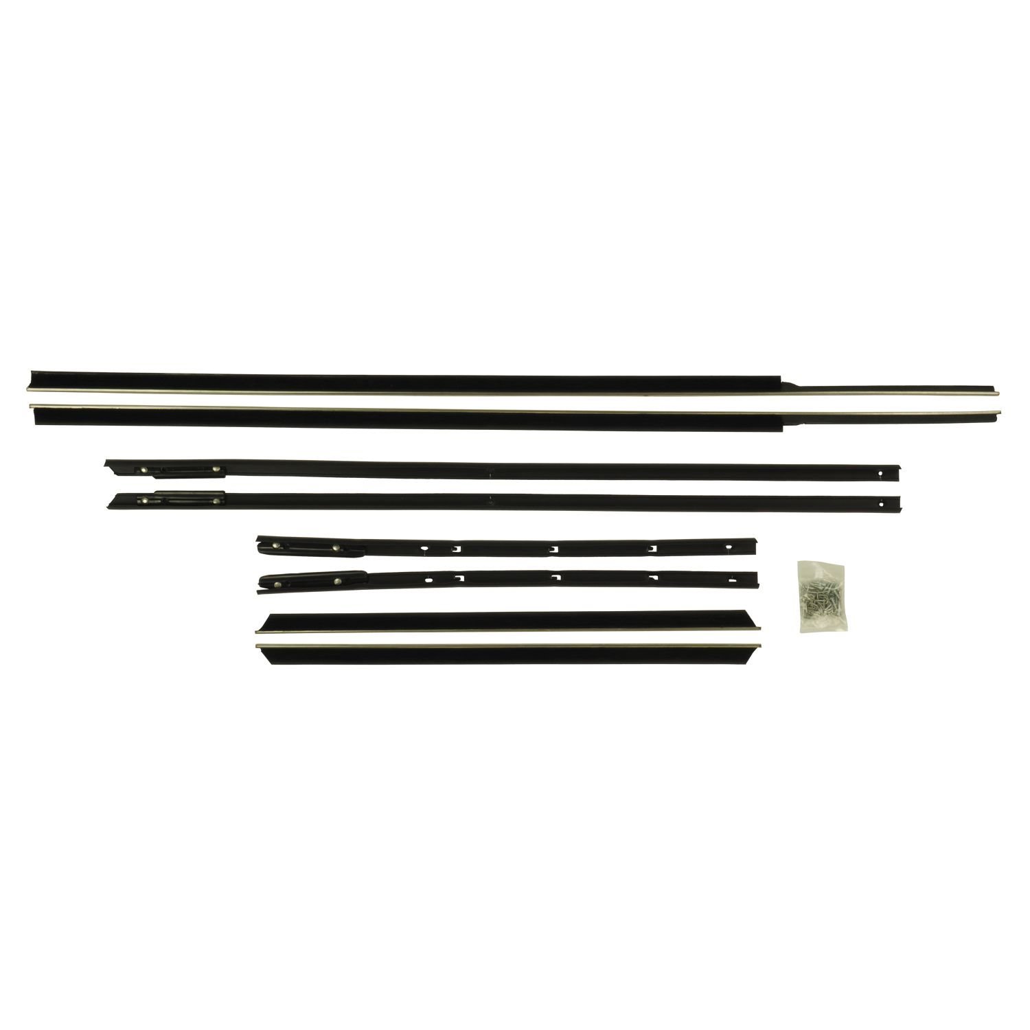 Standard Windowfelt Weather Strip Kit 1955-70 Impala 2-Door Hardtop