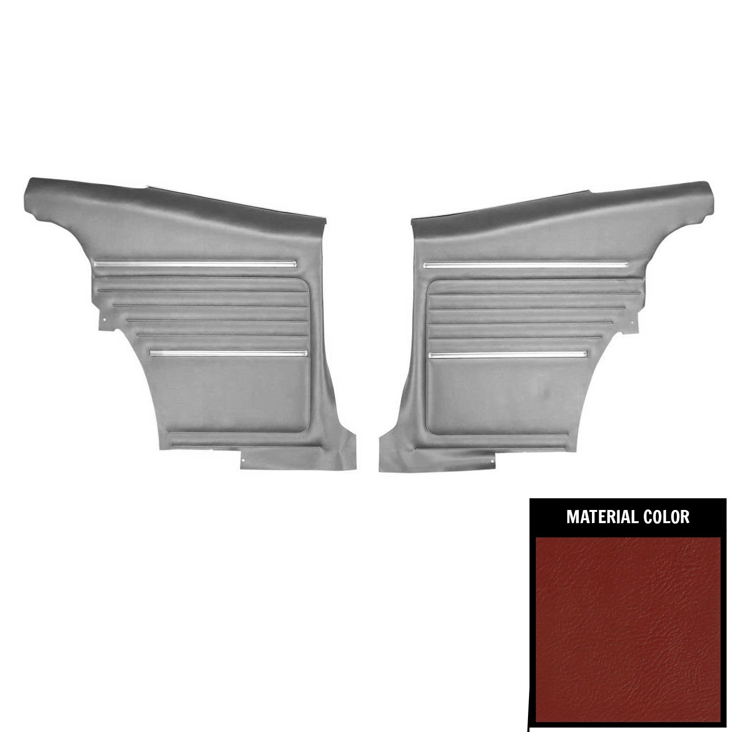 Standard Rear Door Panel Pad 1968 Camaro Coupe