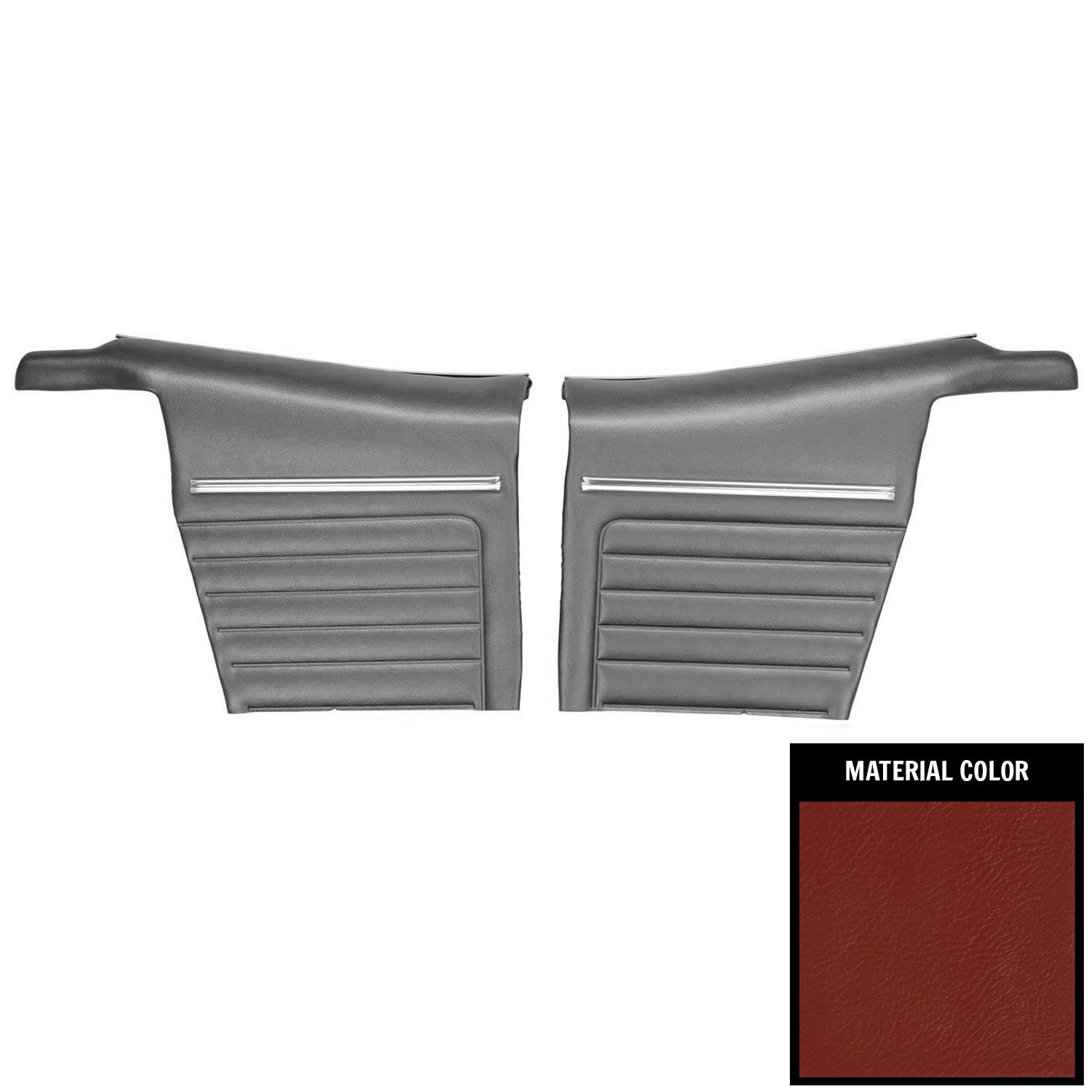 Standard Rear Door Panel Pad 1968 Camaro Convertible