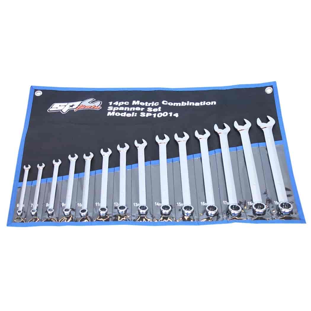 14-Piece Metric Combination Wrench Set