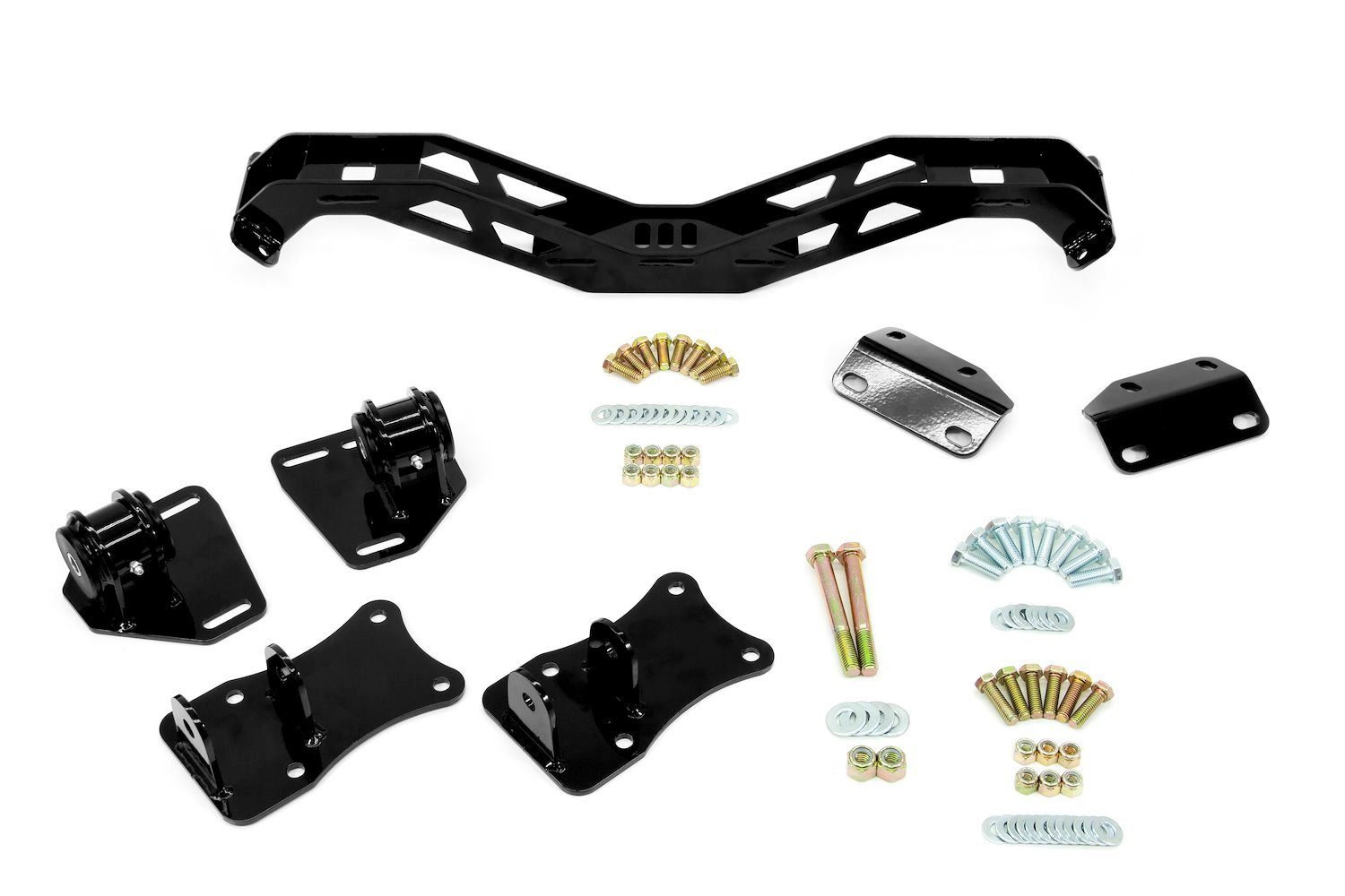 LS Engine Swap Motor Mount and Transmission Crossmember Kit 1970-1974 Chevy Camaro/Pontiac Firebird