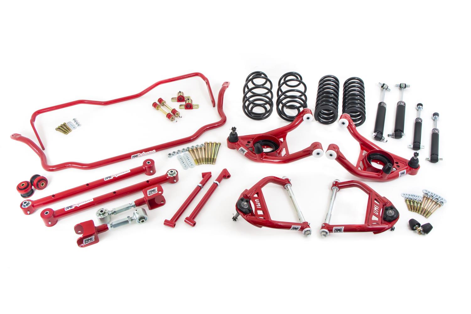 Handling Kit 1 Lowering Stage 3- Red 1964 GM A-Body