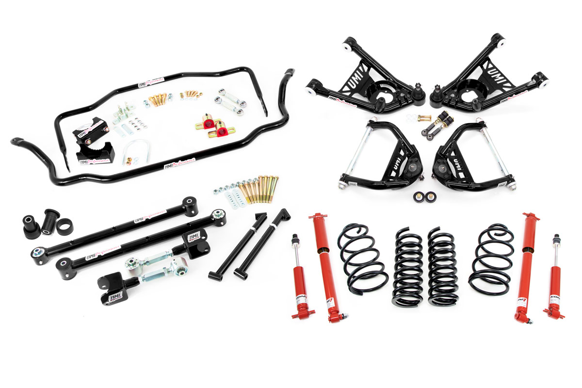 Handling Kit 1 Lowering Stage 3.5- Black 1964 GM A-Body