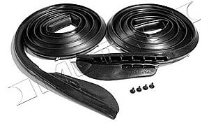 Molded Door Seals with Clips and One Molded End 1966-67 Dodge Charger, Coronet/Plymouth Belvedere, Satellite