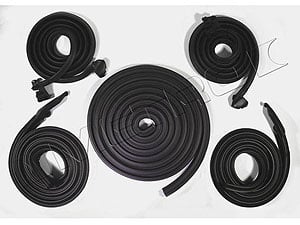 Weatherstrip Basic Kit 1966-67 Buick Gran Sport, Skylark, Special/Oldsmobile 442, Cutlass, F-85/Pontiac GTO, LeMans, Tempest