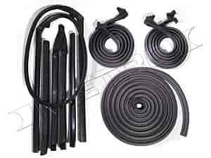 Weatherstrip Basic Kit 1964-65 Buick Skylark/Chevy Malibu/Oldsmobile 442, Cutlass/Pontiac GTO, LeMans, Tempest