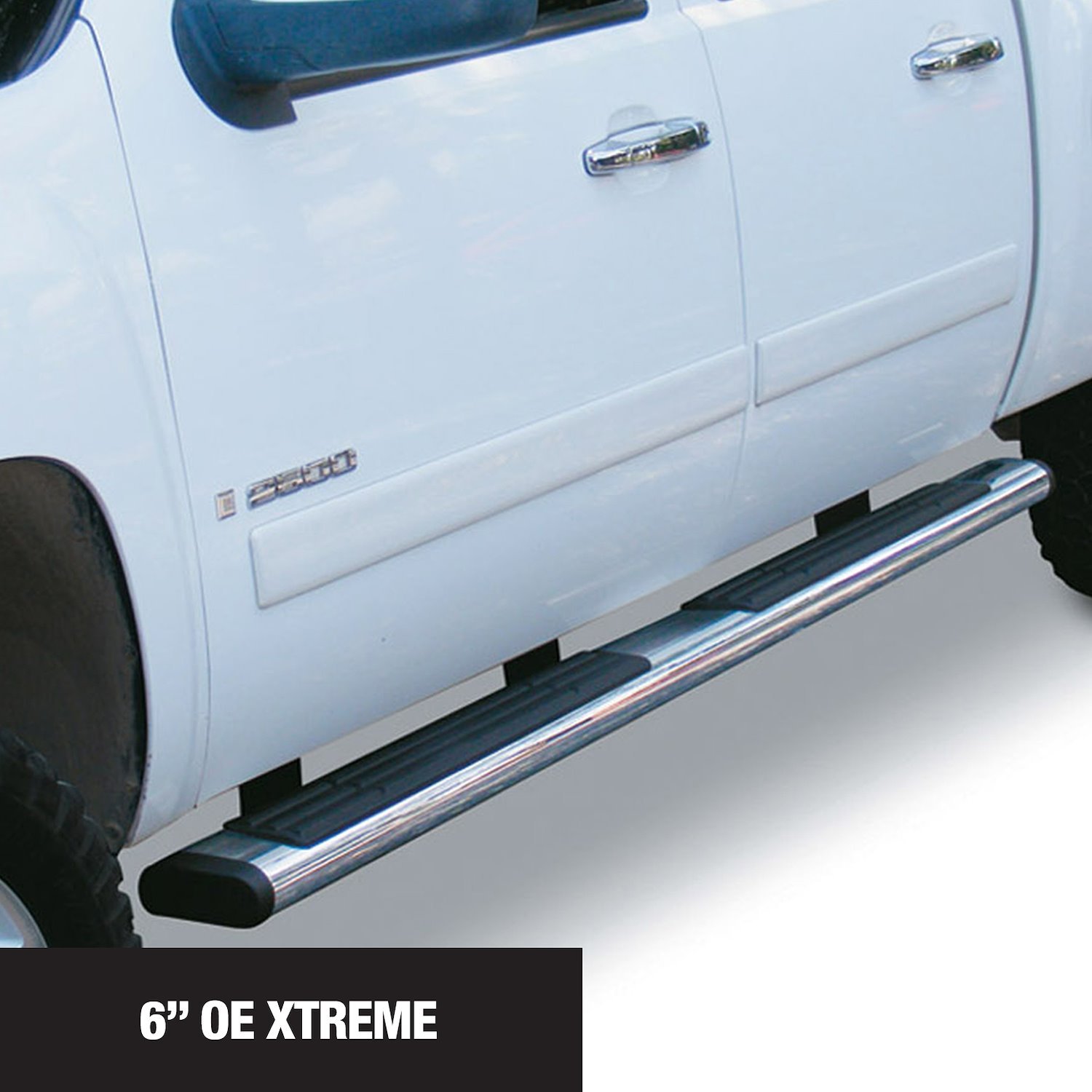 686415552PS 6" OE Xtreme Side Steps with Mounting Brackets Kit