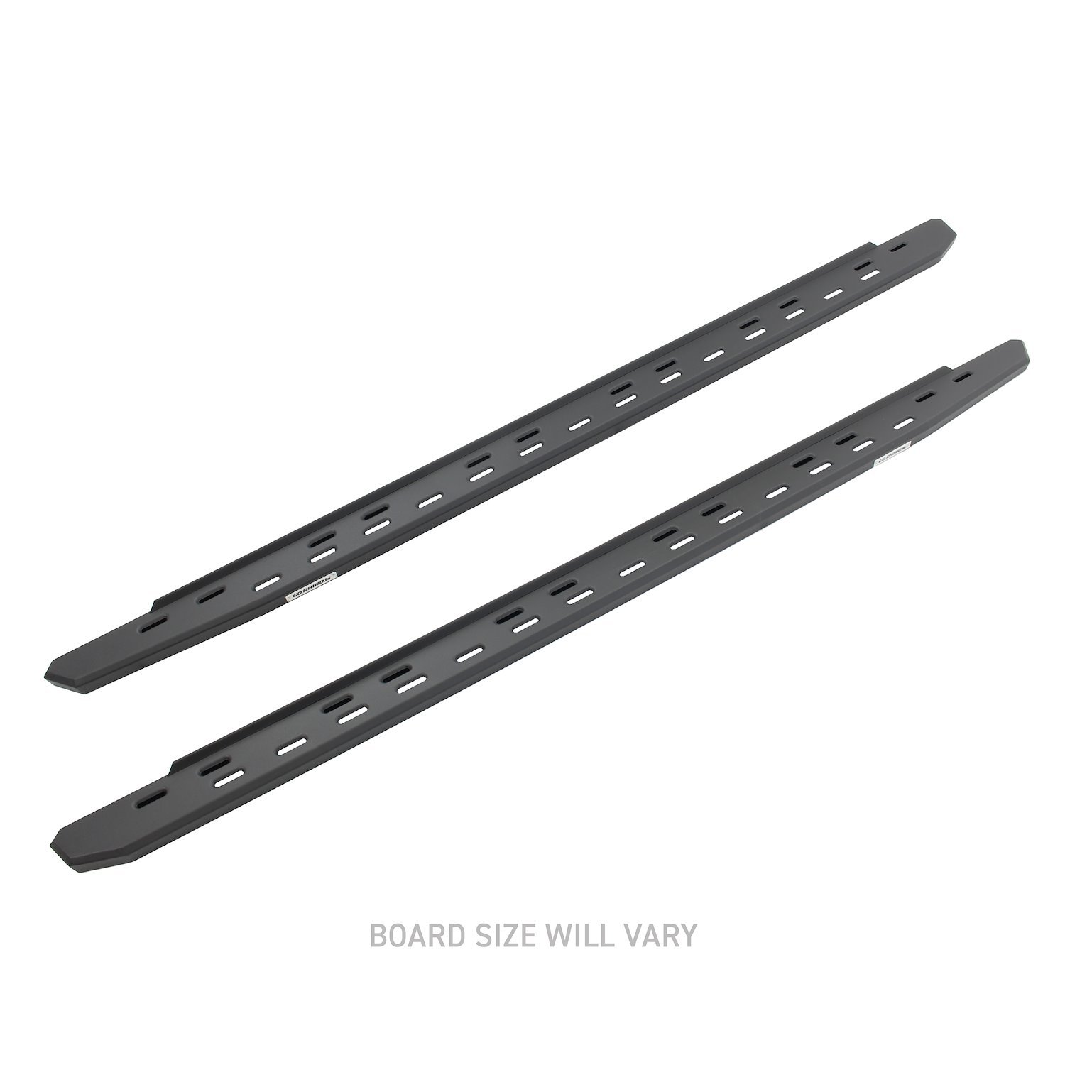 RB30 Slim Line Running Boards w/Bracket Kit Fits Select Toyota Tacoma Double Cab [Textured Black]