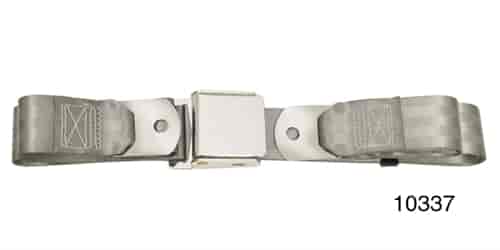 FRONT SEAT BELT SILVER