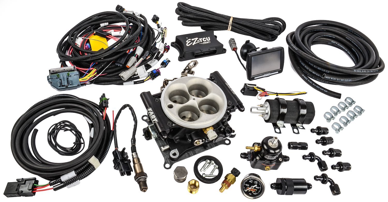 EZ-EFI Self-Tuning Fuel Injection System Master Kit with Inline Fuel Pump Kit