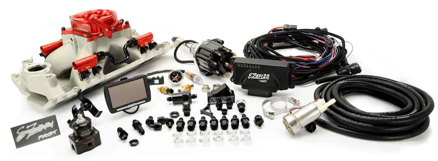 EZ-EFI 2.0 Multi-Port Electronic Fuel Injection Kit Small Block Ford 550 HP