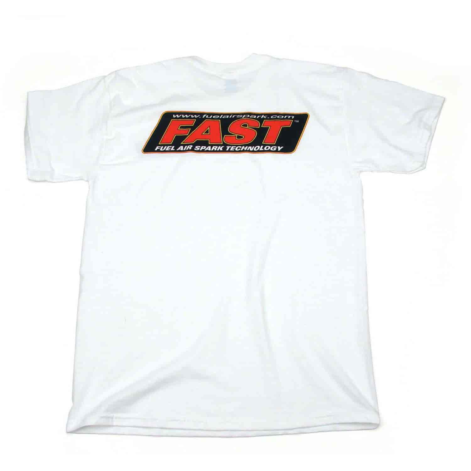 T-SHIRT FAST WHITE XXL