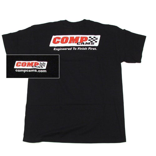 3X-LARGE COMP RACING T-SHIRT BLACK