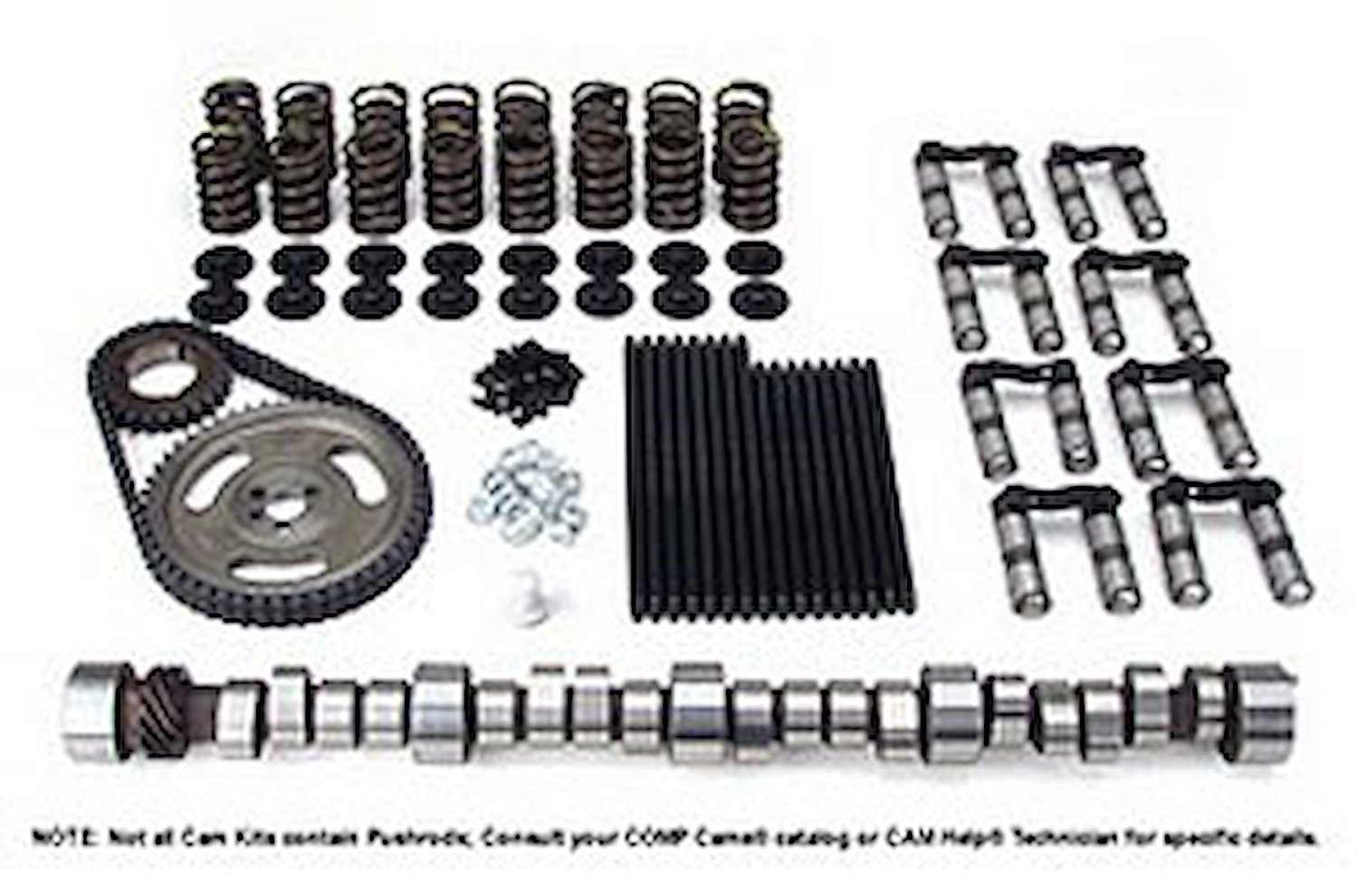 Xtreme Marine XM270HR Retro-Fit Hydraulic Roller Camshaft Complete Kit Lift .495"/.503" Duration 270°/276° RPM Range 1500-5500