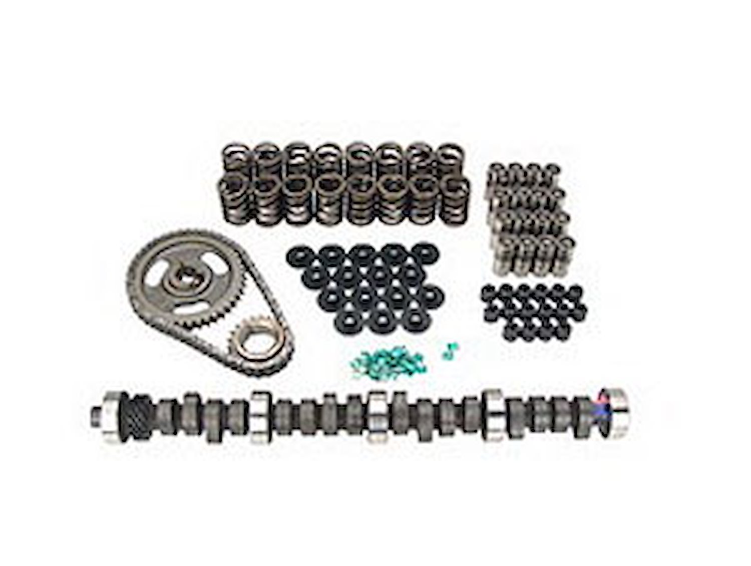 Xtreme Energy 256H Hydraulic Flat Tappet Camshaft Complete Kit Lift .487"/.493" Duration 256°/268° RPM Range 1200-5200