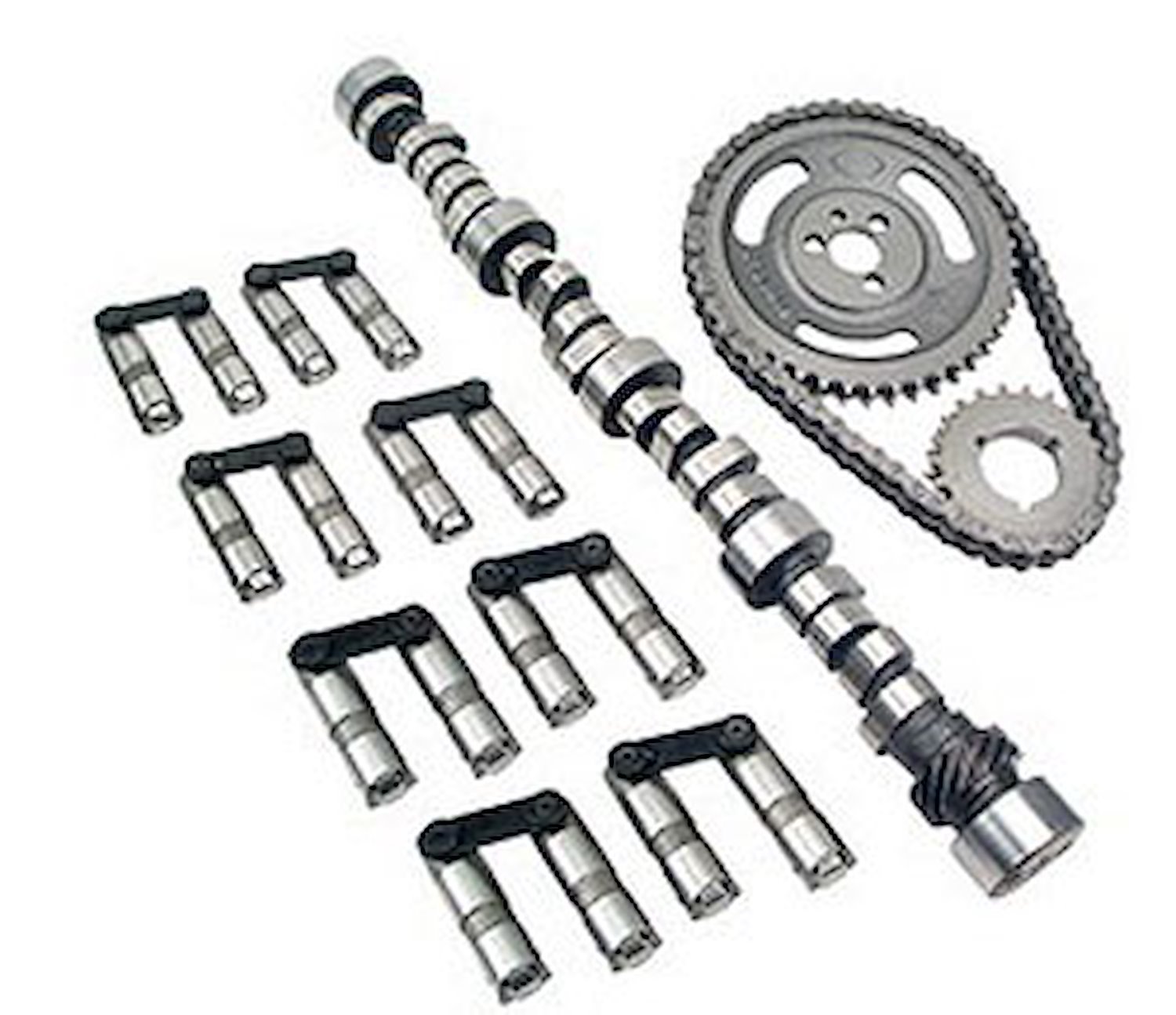 XFI Hydraulic Roller Camshaft Small Kit Small Block Chevy 305/350 1987-95 Lift: .570"/.565" With 1.6 Rockers