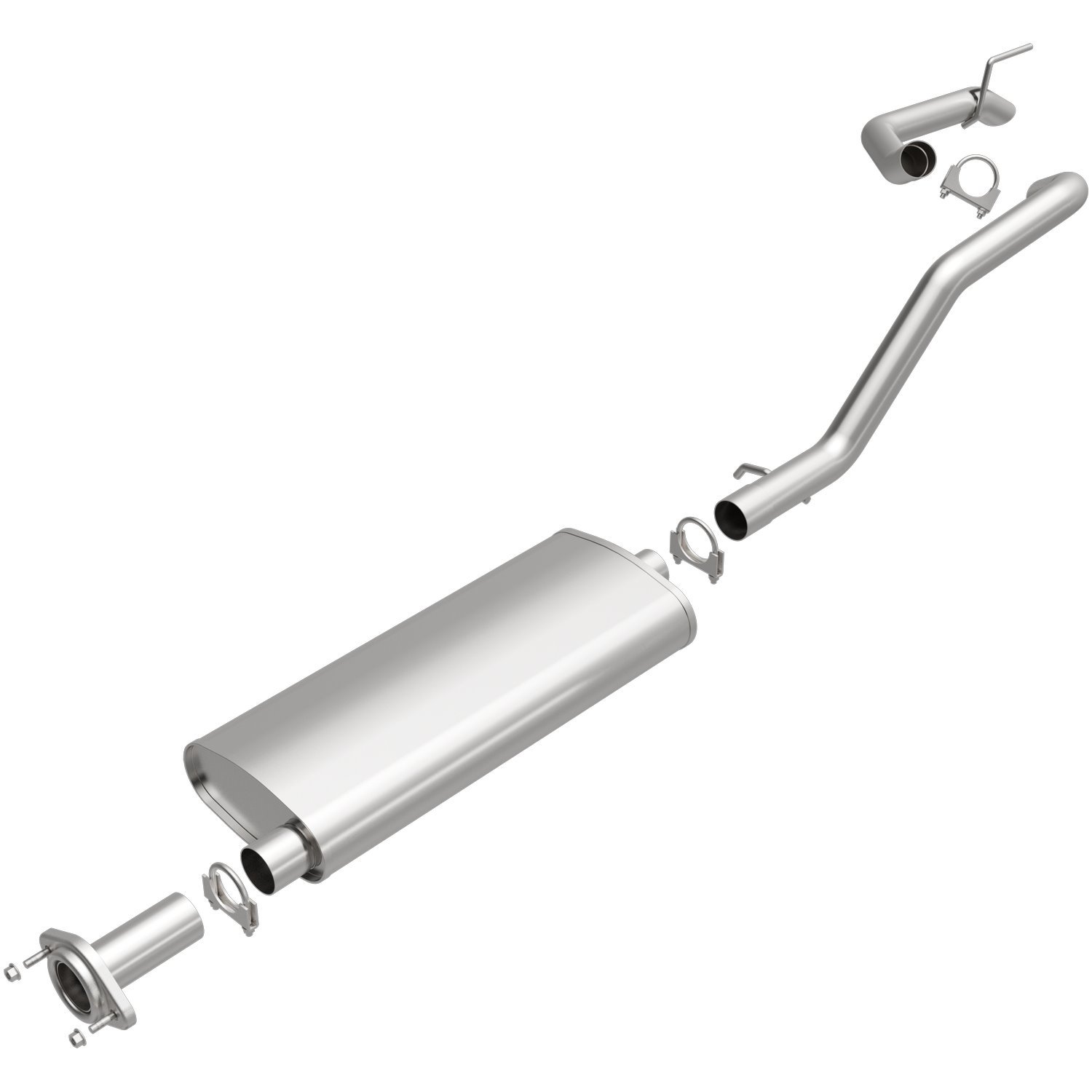 Direct-Fit Exhaust Kit, 2005-2010 Jeep Commander/Grand Cherokee