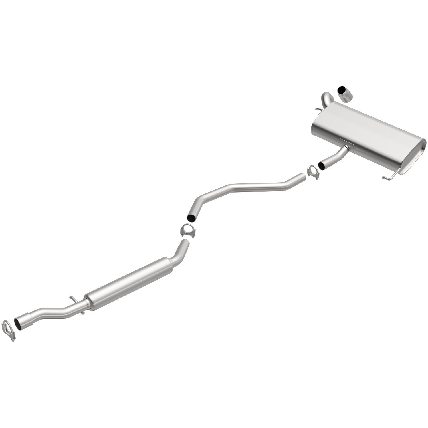 Direct-Fit Exhaust Kit, 2007-2012 Dodge Caliber, Jeep