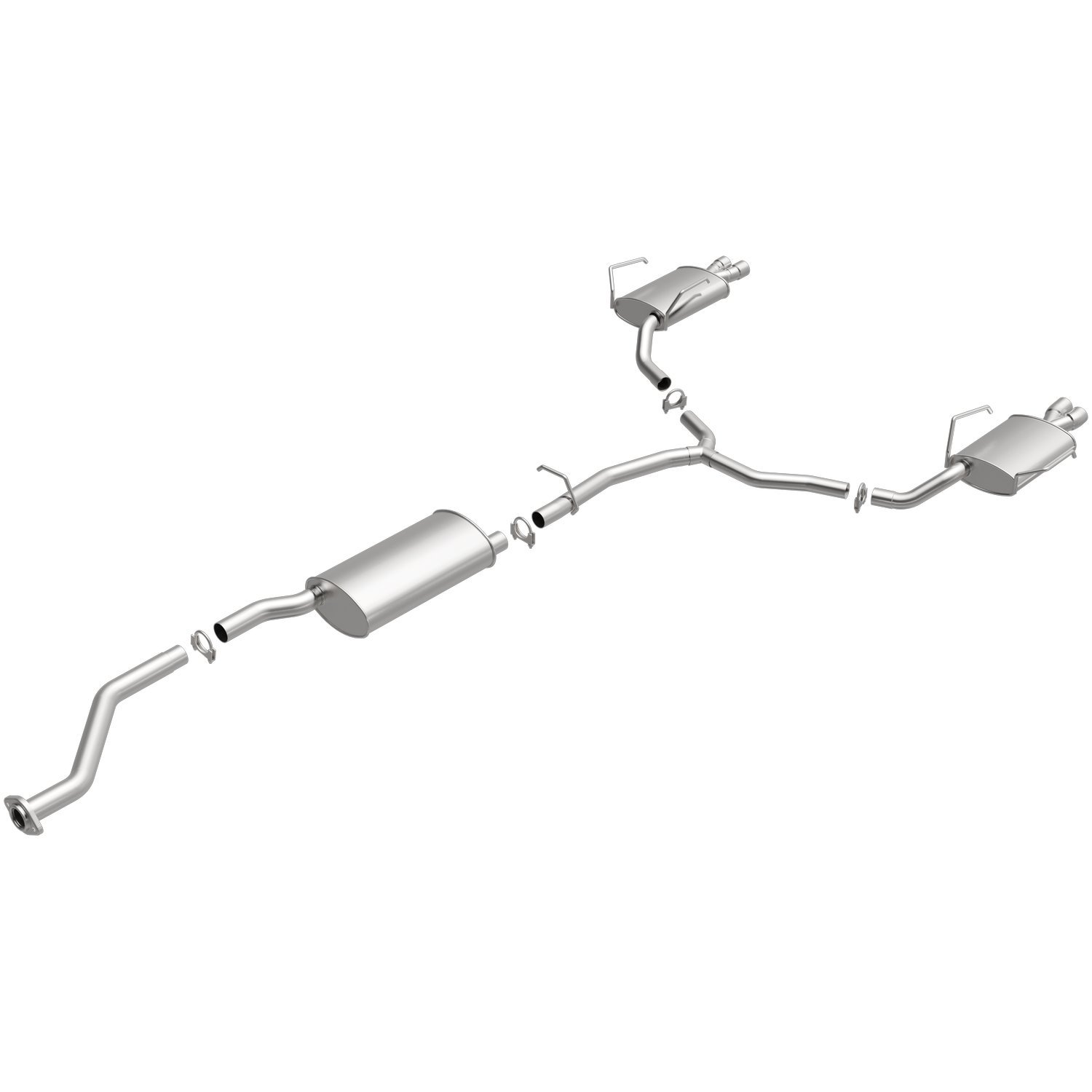 Direct-Fit Exhaust Kit, 2007-2008 GM Acadia/Outlook 3.6L