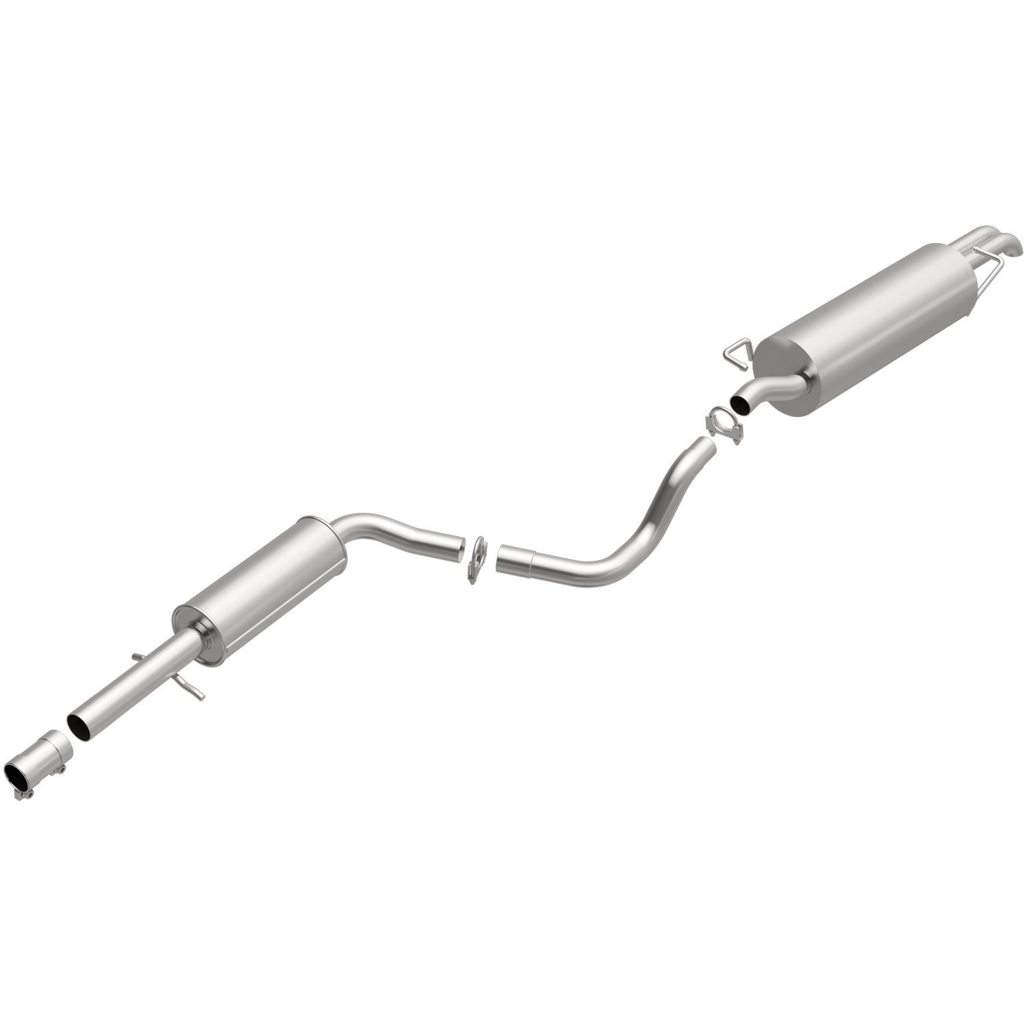 Direct-Fit Exhaust Kit, 1999-2009 Volkswagen Jetta/Jetta City