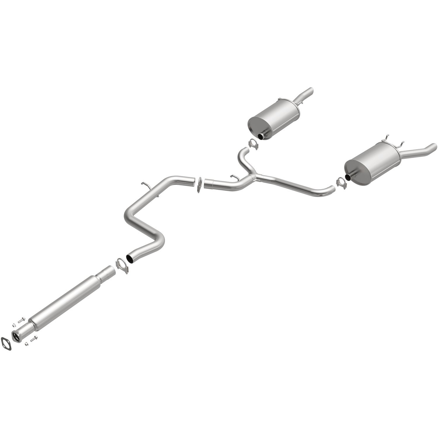 Direct-Fit Exhaust Kit, 2006-2011 Chevy Impala