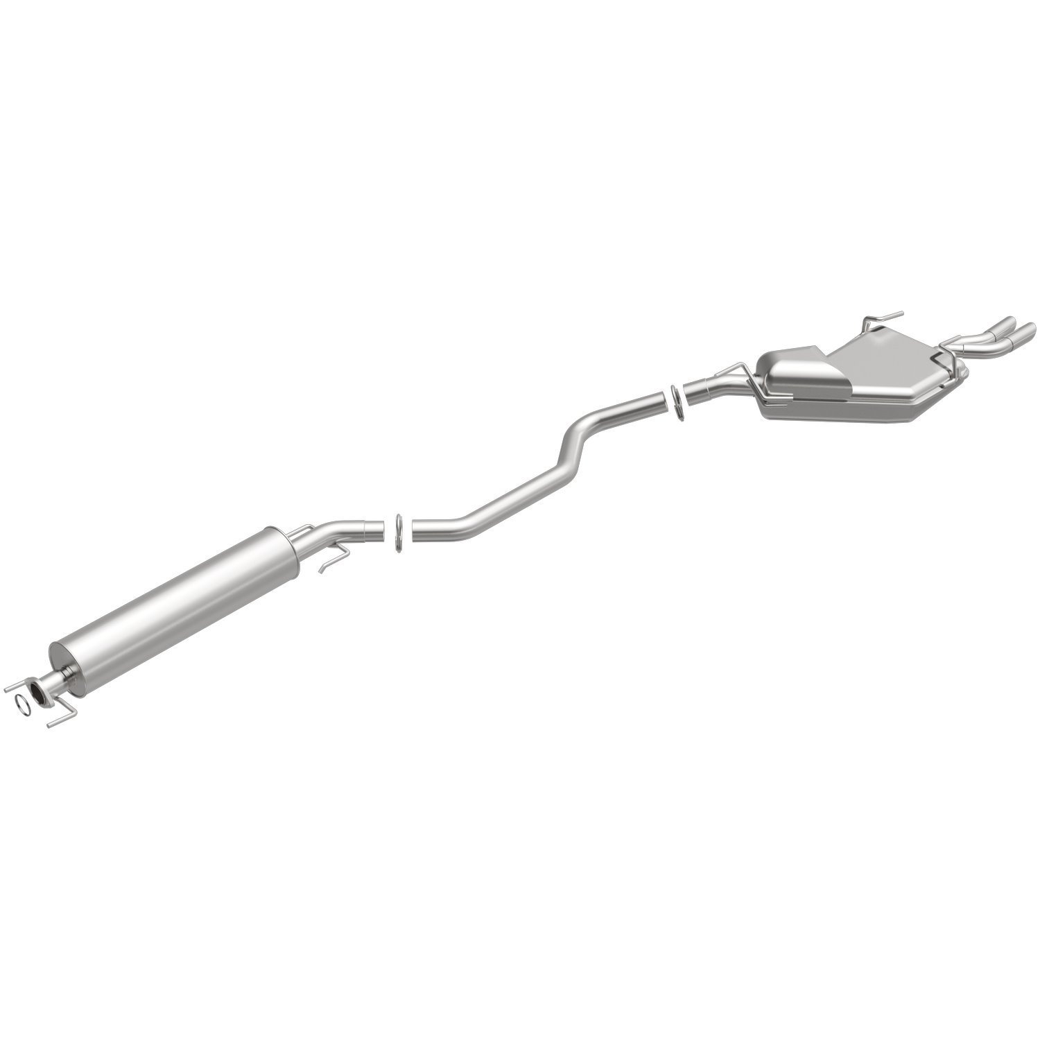 Direct-Fit Exhaust Kit, 1999-2003 Saab 9-5 3.9L