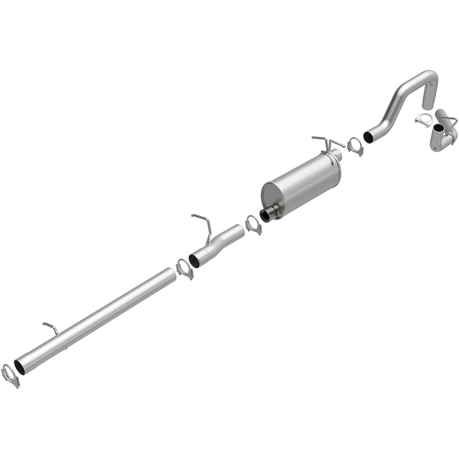 Direct-Fit Exhaust Kit, 2005-2007 Ford F-250/F-350 Super-Duty