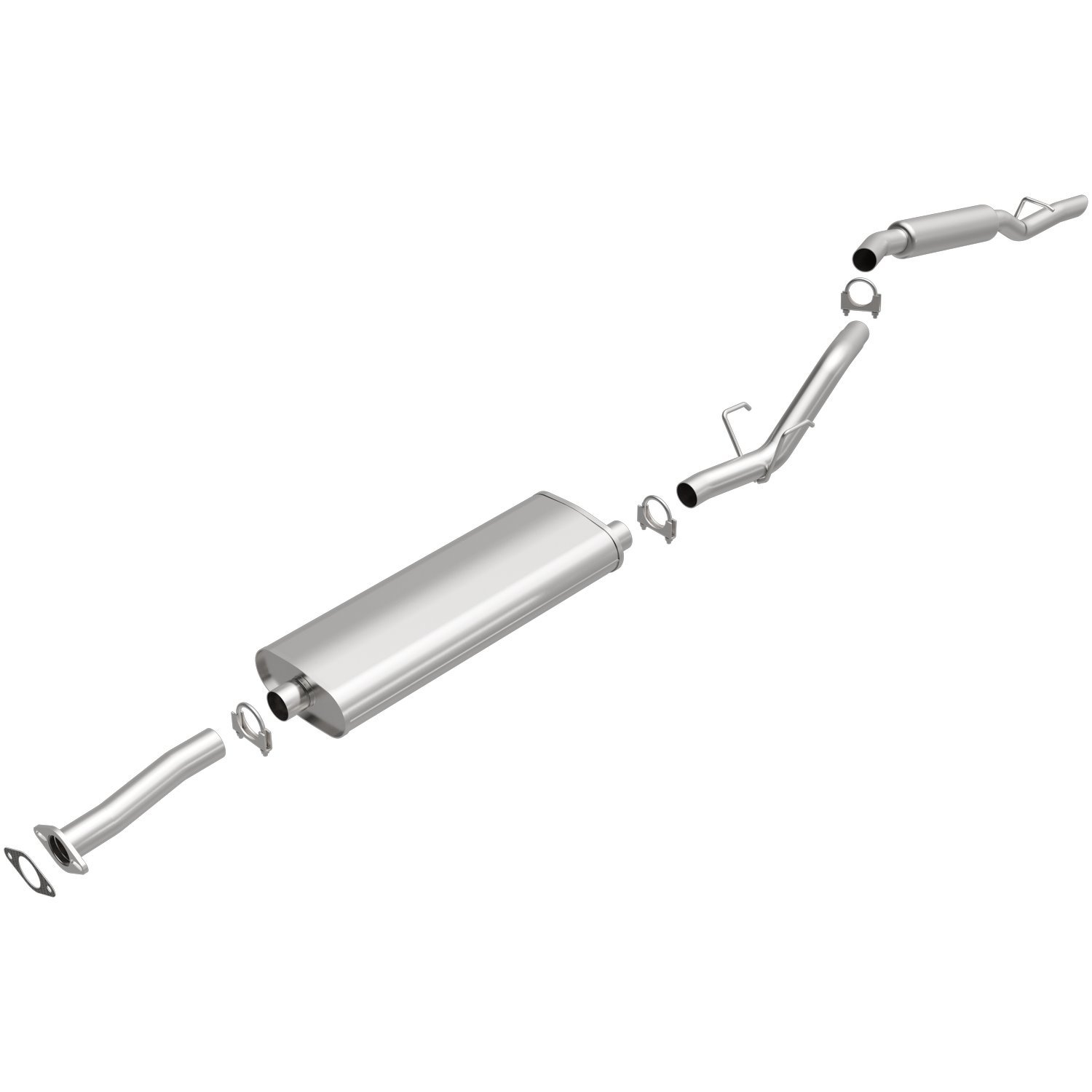 Direct-Fit Exhaust Kit, 2005-2006 GM Teraza/Uplander/Montana/Relay 3.5L