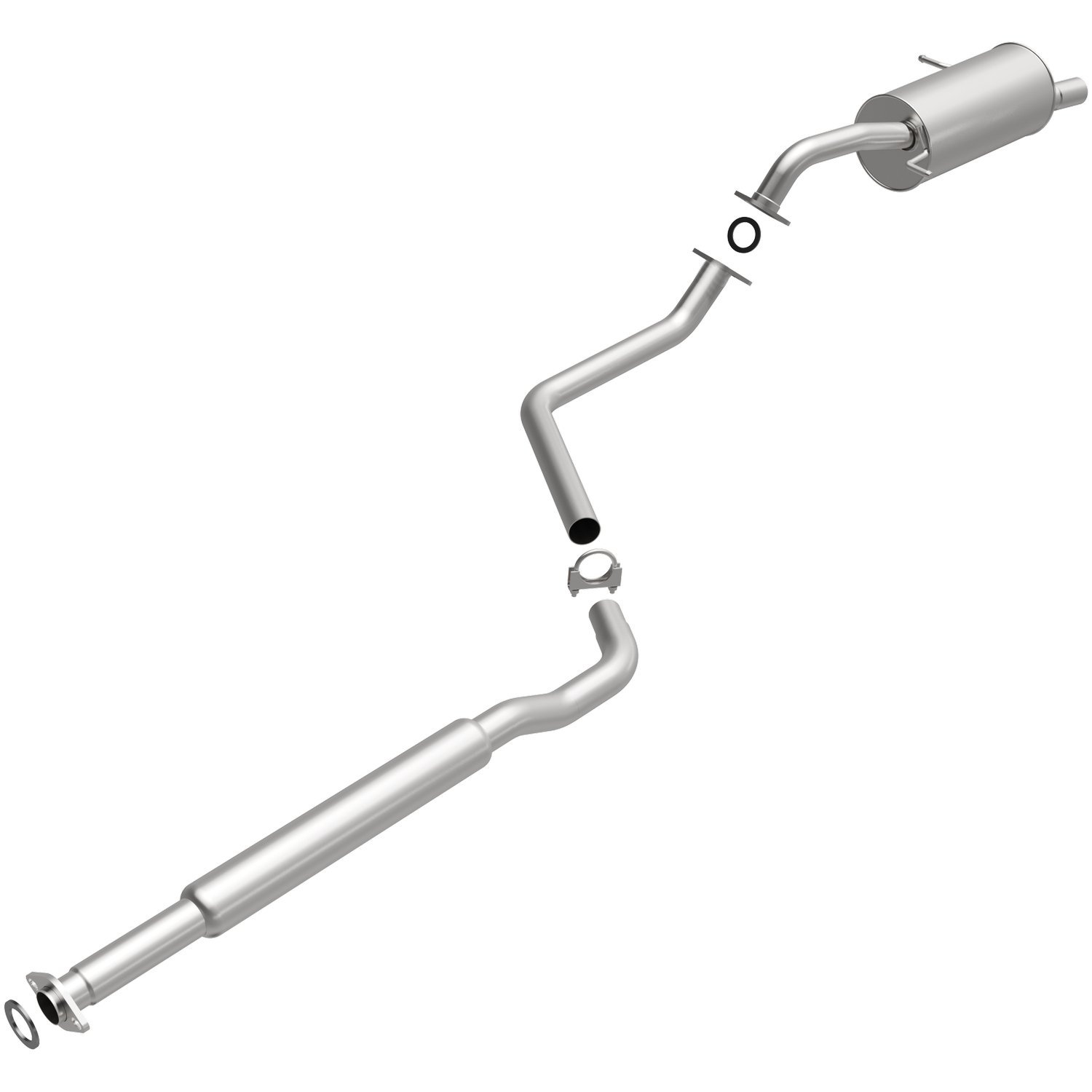 Direct-Fit Exhaust Kit, 2002-2003 Mazda Protege5 2.0L