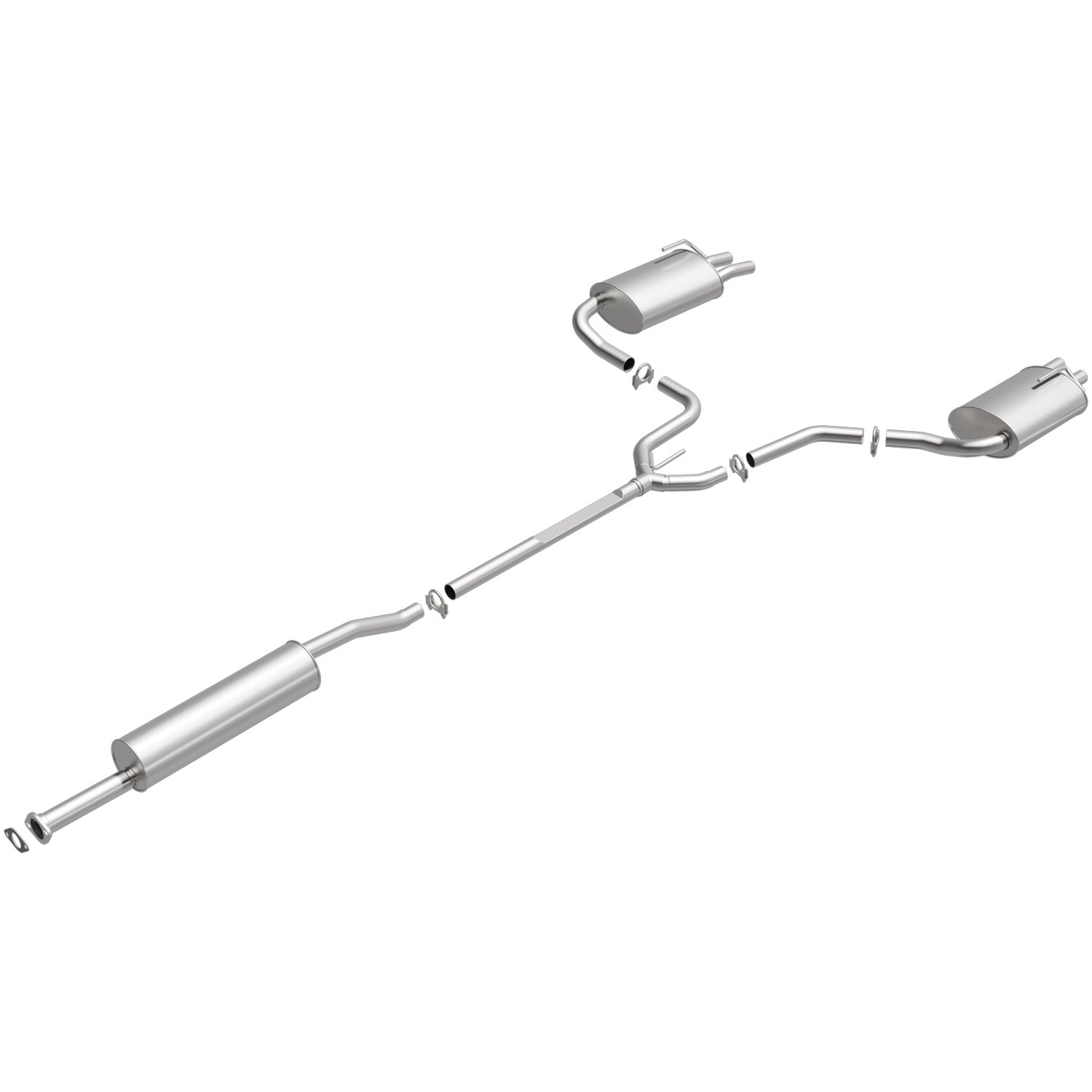 Direct-Fit Exhaust Kit, 2004-2008 Nissan Maxima 3.5L